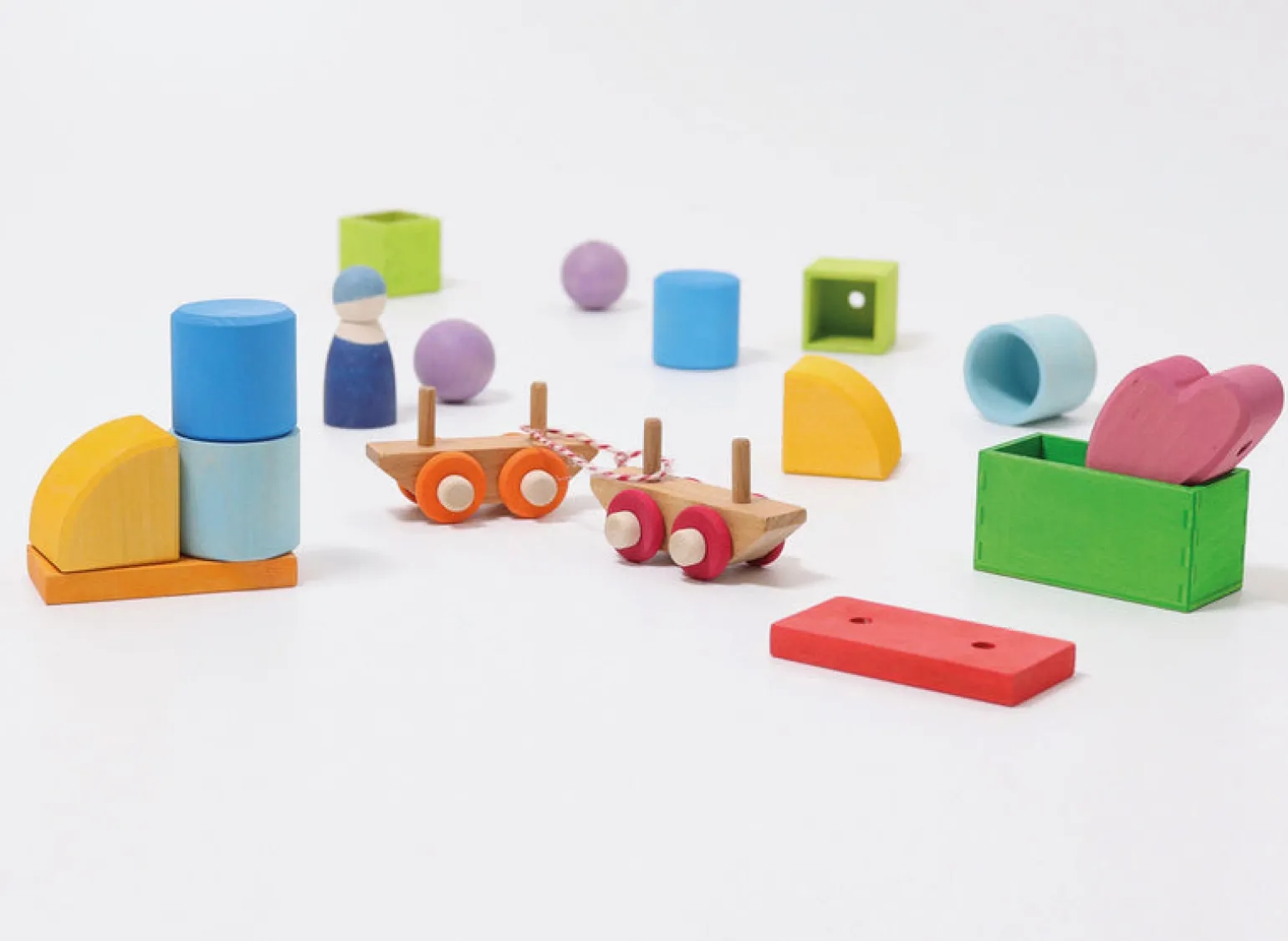 Grimm's Building Set Wooden Train