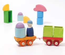 Grimm's Building Set Wooden Train