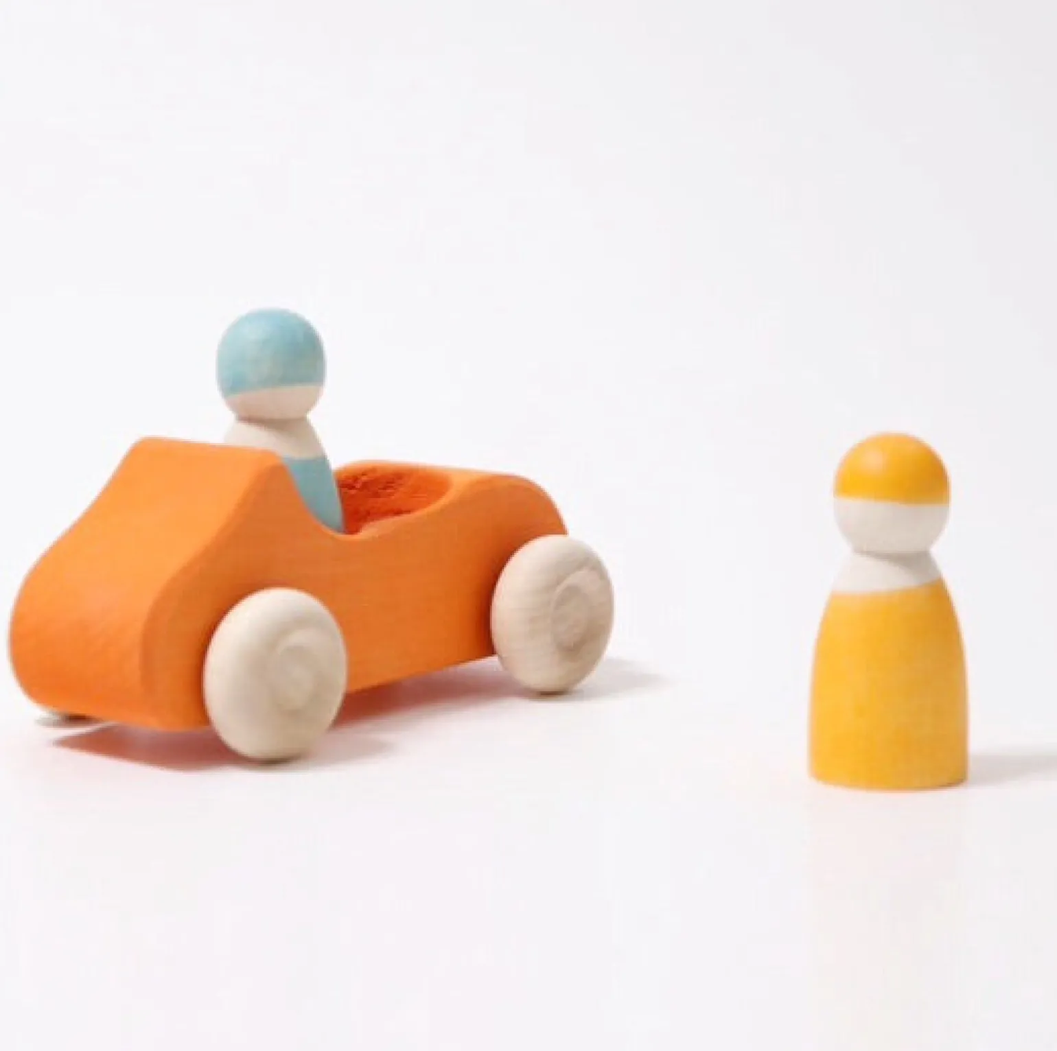 Grimm's Large Convertible Orange Car