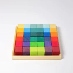 Grimm's Rainbow Mosaic Building Blocks