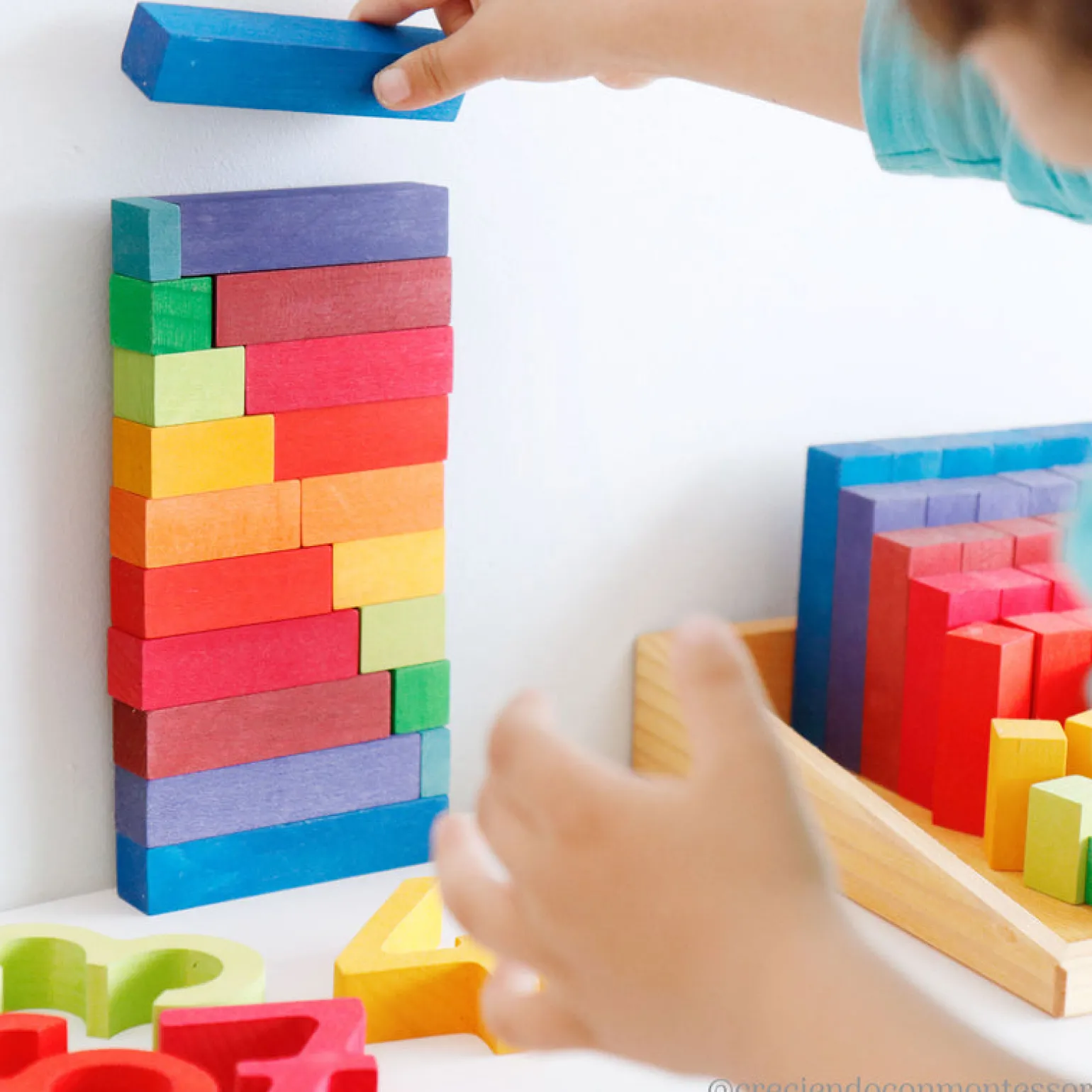 Grimms Small Stepped Pyramid - Rainbow