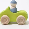 Grimm's Wooden Small Convertible Green Car