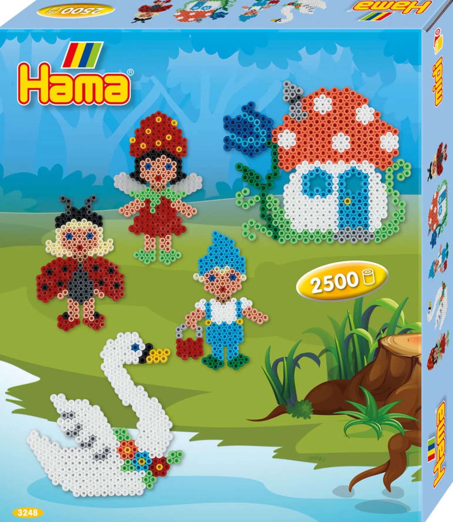 Hama Beads - Gift Box Elves