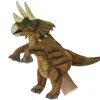 Hansa Puppet Triceratops Brown