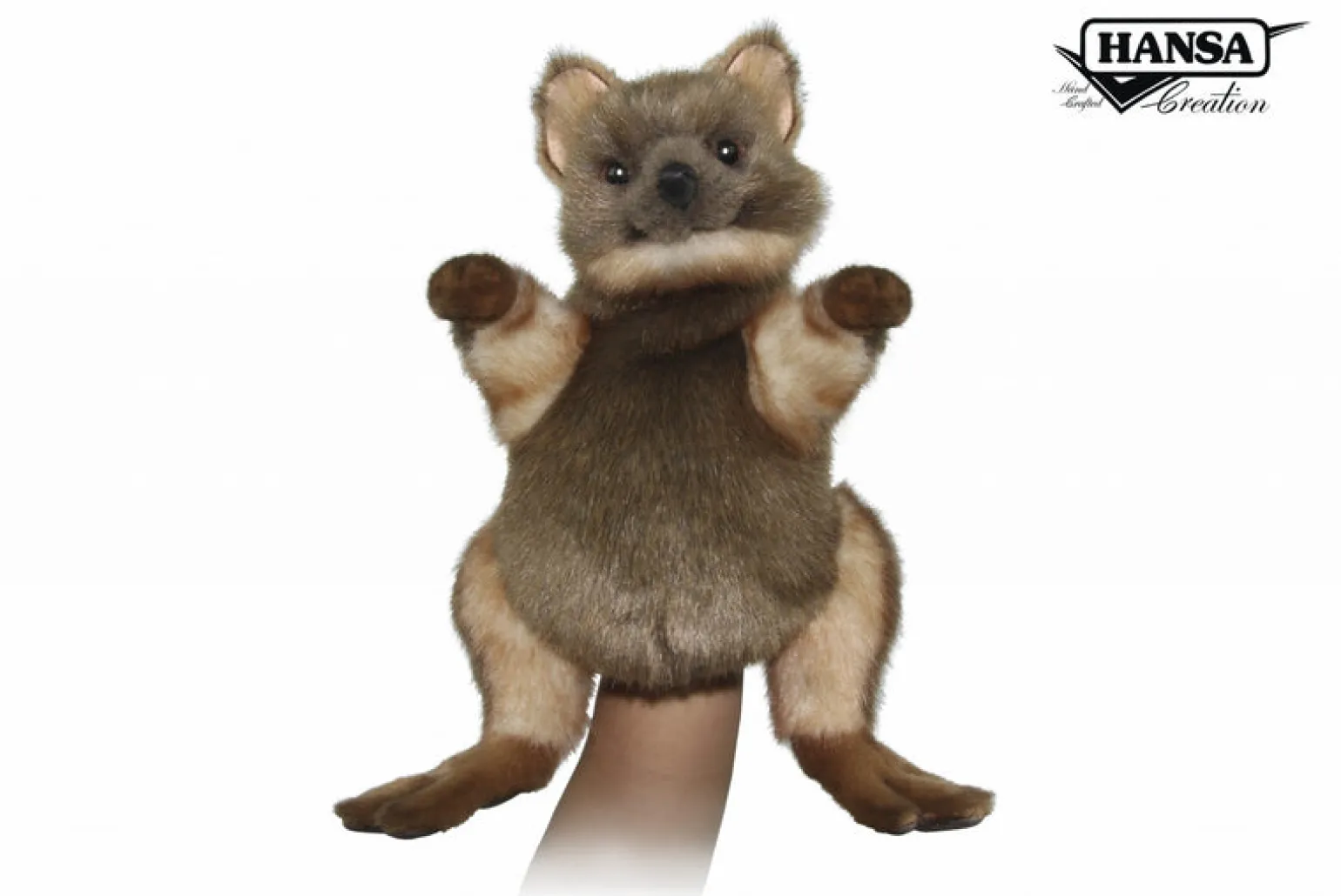 Hansa Quokka Hand Puppet 33Cm