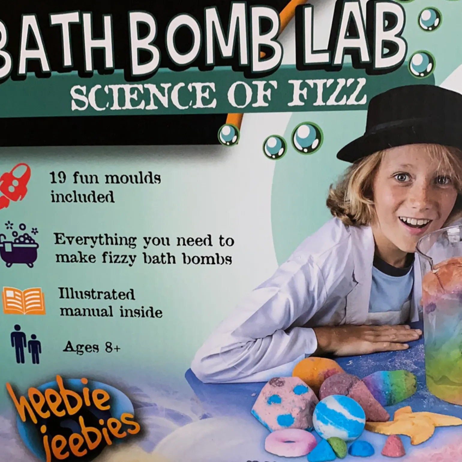 Heebie Jeebies Bath Bomb Lab