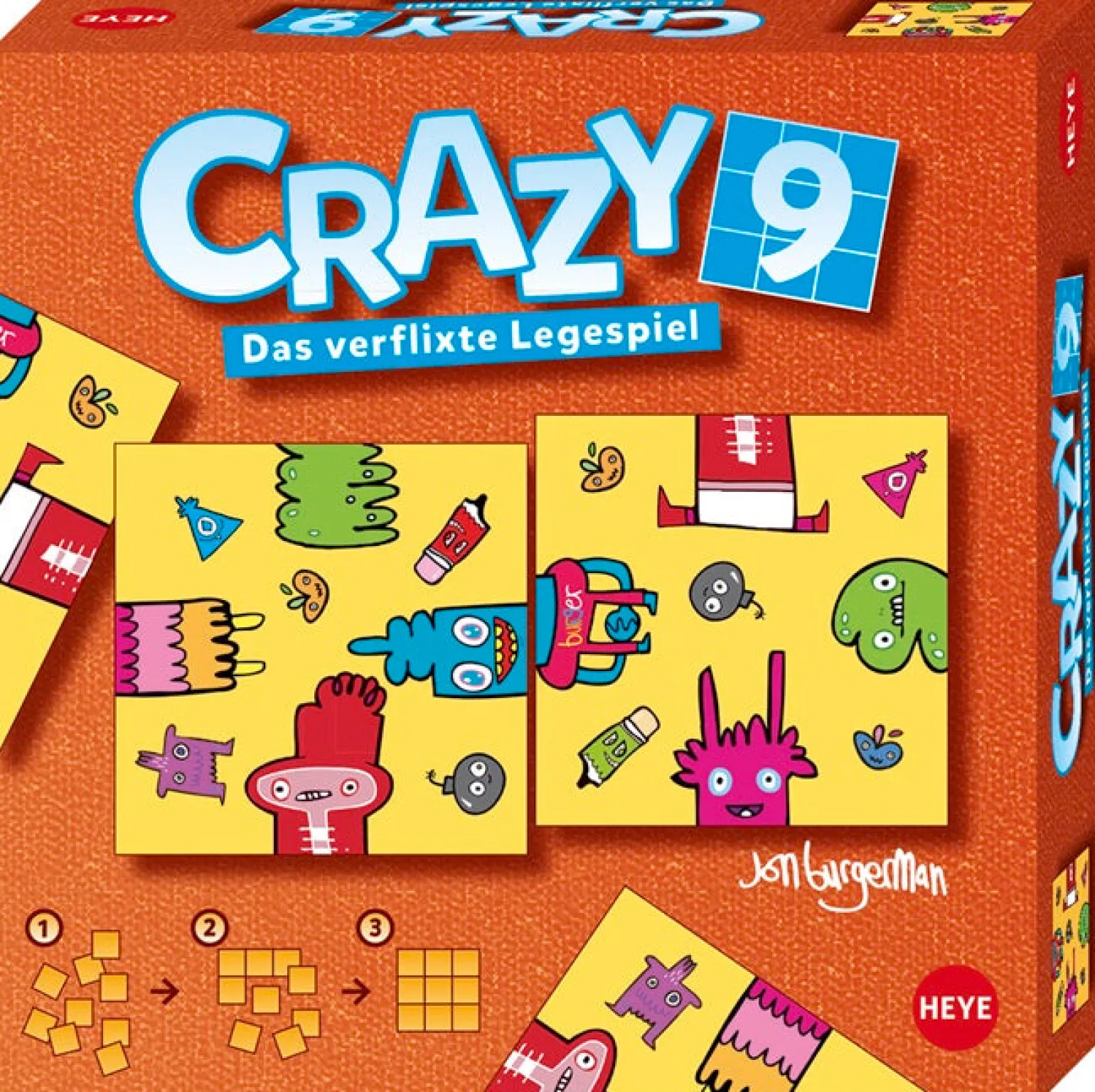 Heye- Crazy 9, Burgerman Doodles