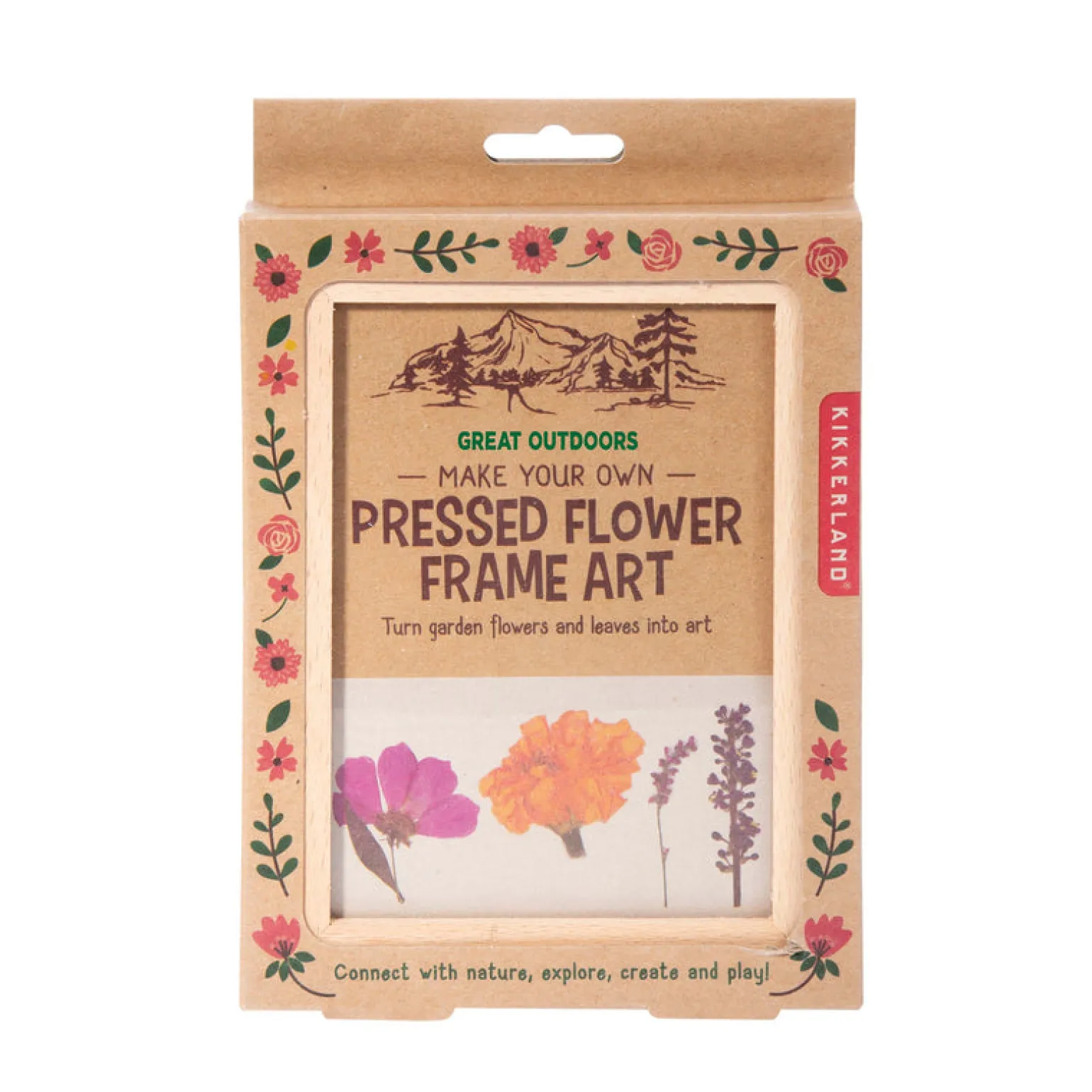 Huckleberry - Flower Frame Art