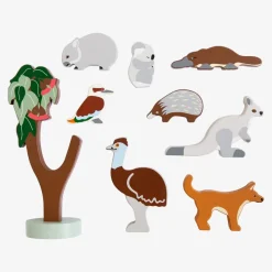 Iconic Wooden Aussie Animals