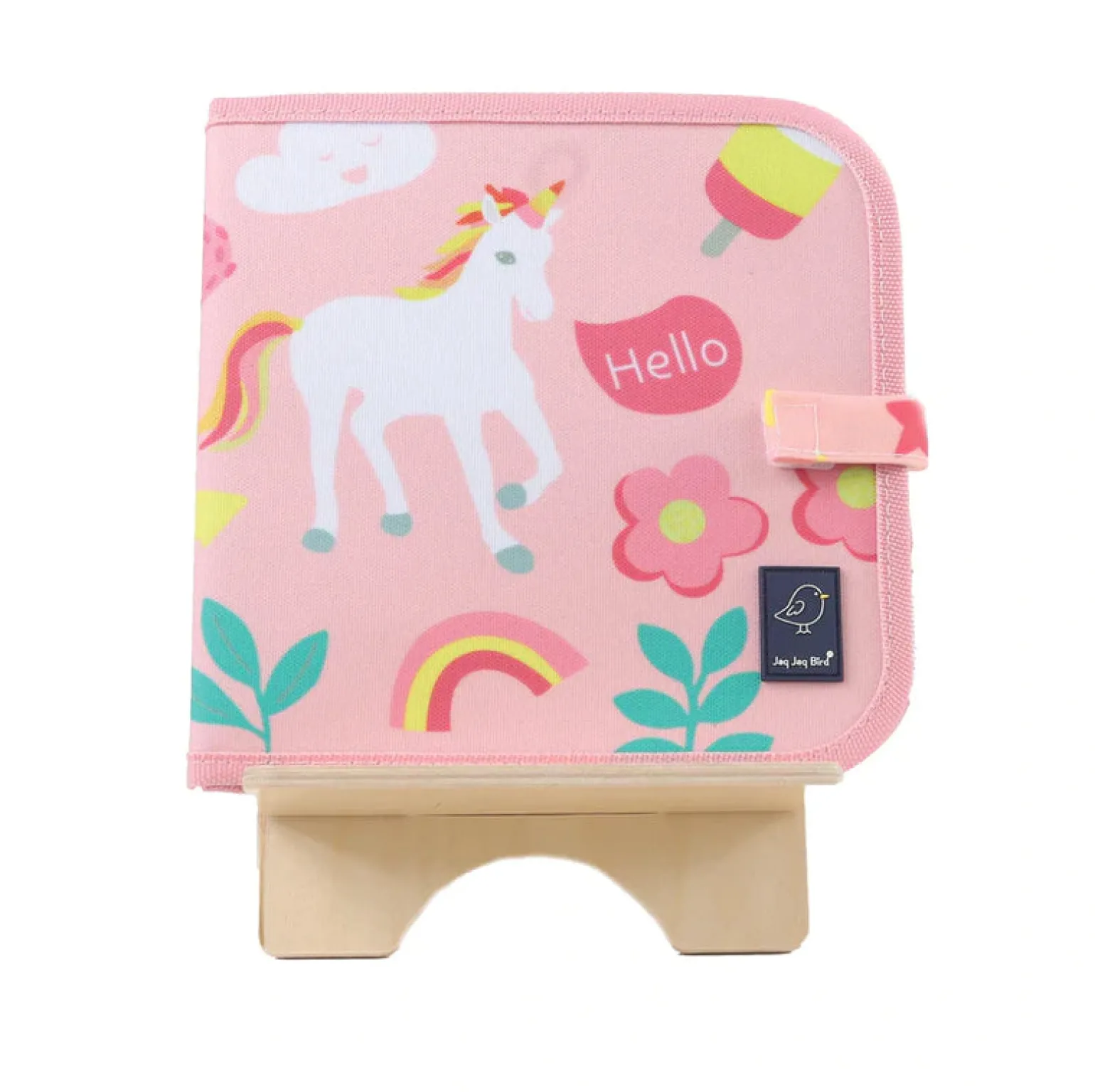 Jaq Jaq Bird Erasable Book - Unicorn