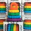 Jellystone - Rainbow Stacker And Teether Toy