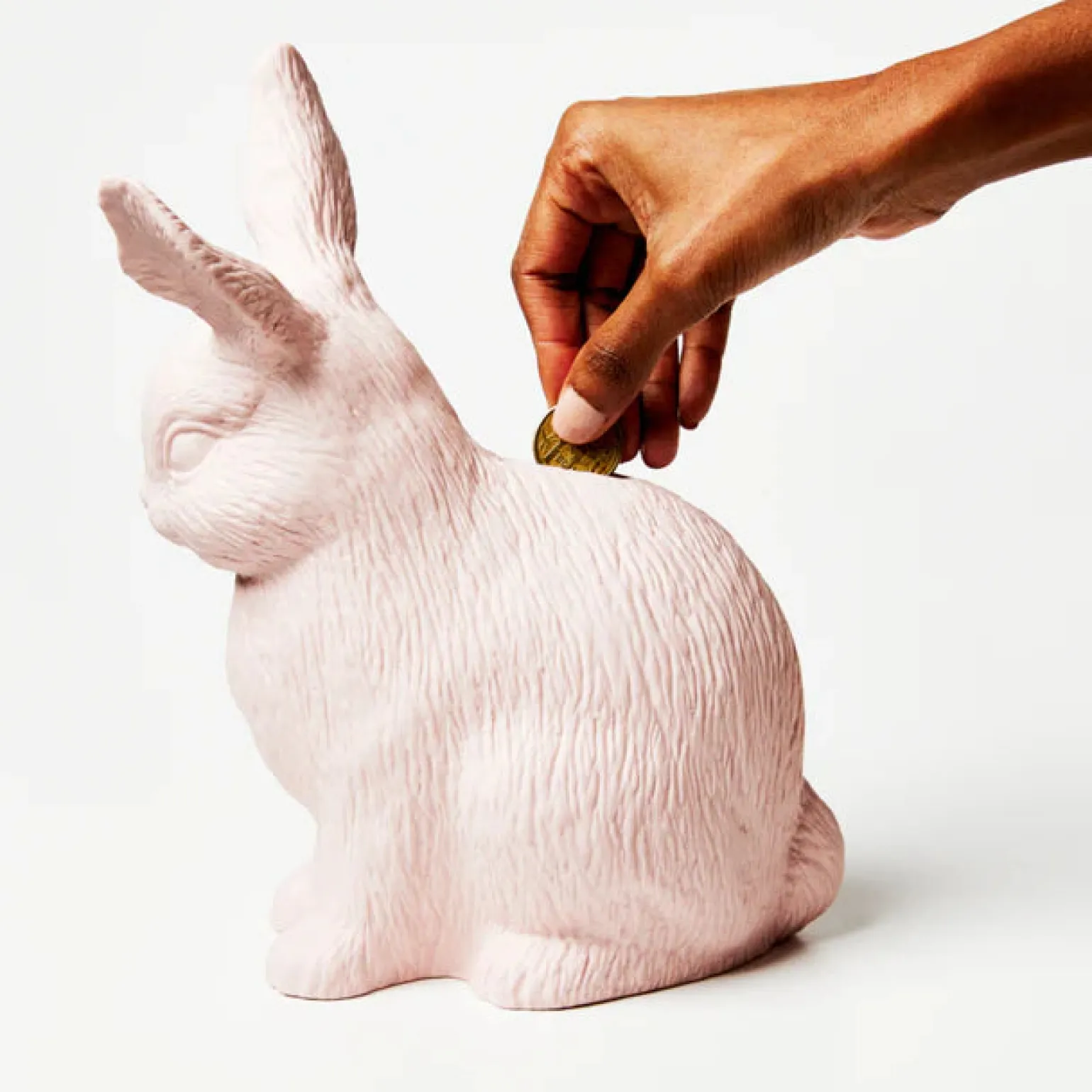 Jones & Co. Money Box Bunny Pink