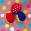 Juggling Balls - Blue Red And Yellow With Stars