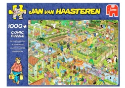 Jumbo - Jan Van Haasteren Jigsaw Puzzle 1000 Piece, Vegetable Garden