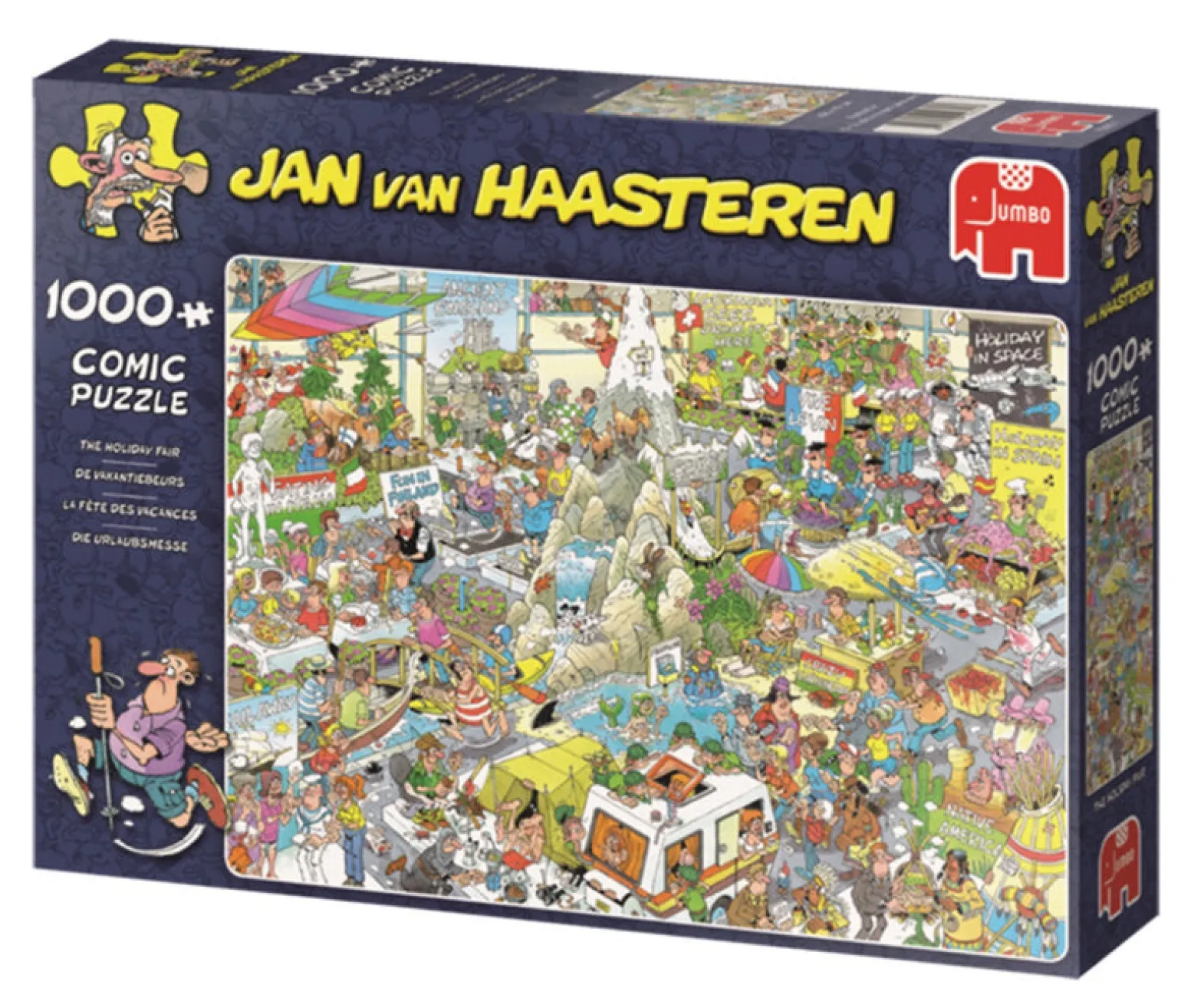 Jumbo - Jan Van Haasteren Jigsaw Puzzle 1000 Piece, Holiday Fair