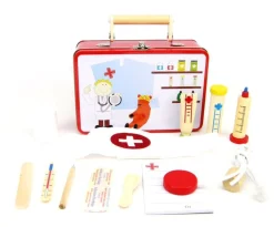 Kaper Kidz - Doctor Wooden Medical Set In Tin Case