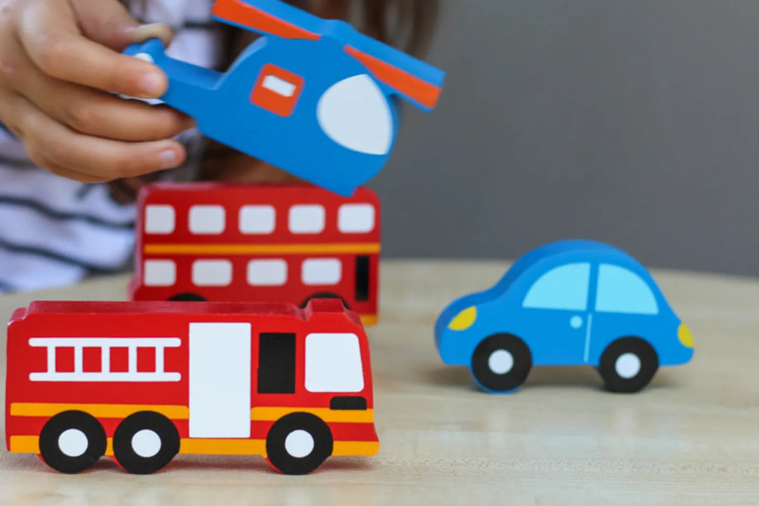 Kiddie Connect - Vehicles Chunky Puzzle