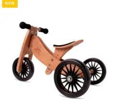 Kinderfeets - Tiny Tot Plus 2-In-1 Trike In Bamboo