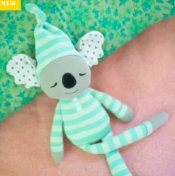 Koala Cotton Plush Toy In Mint