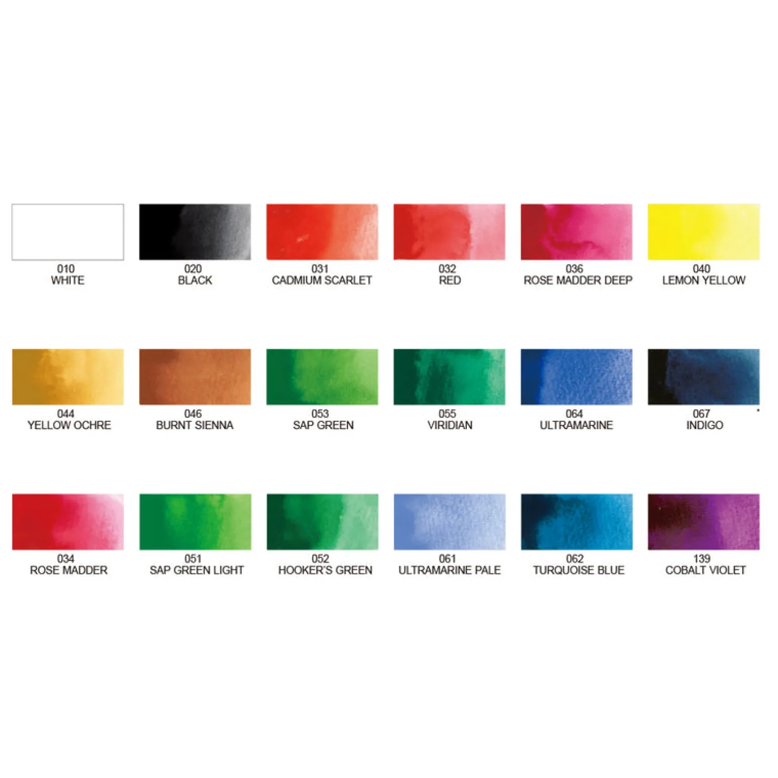 Kuretake - Gansai Tambi Paints 18 Colors
