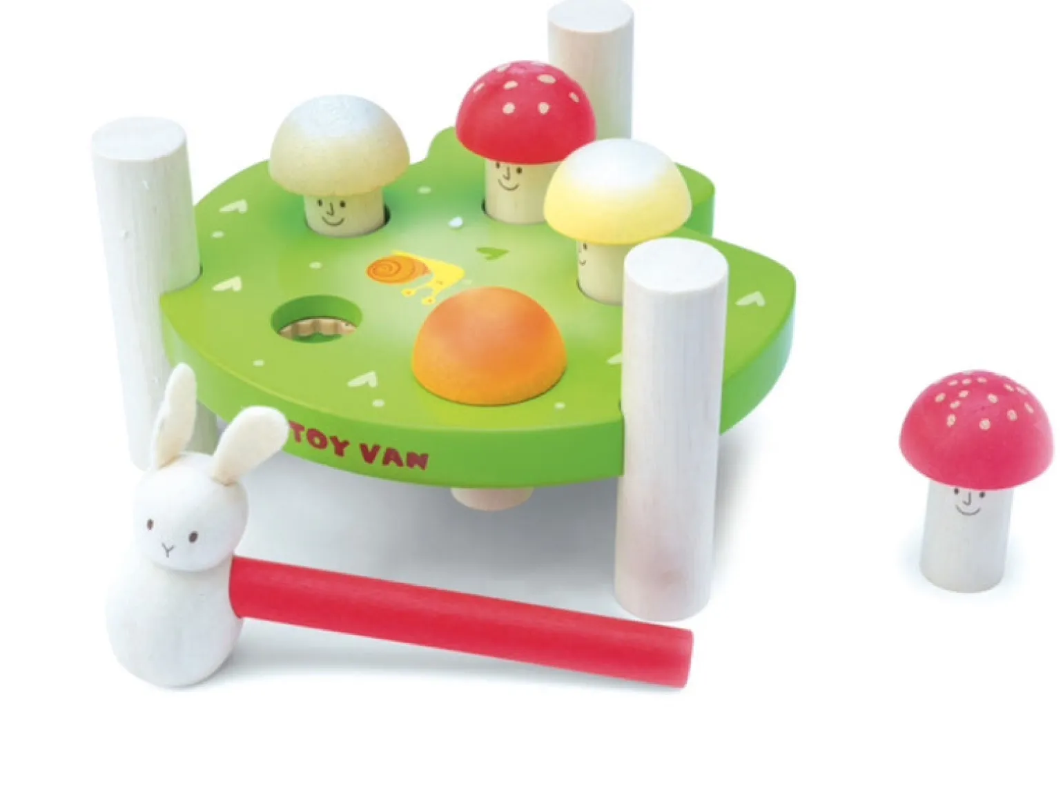Le Toy Van - Petilou Hammer Set, Mr. Mushrooms
