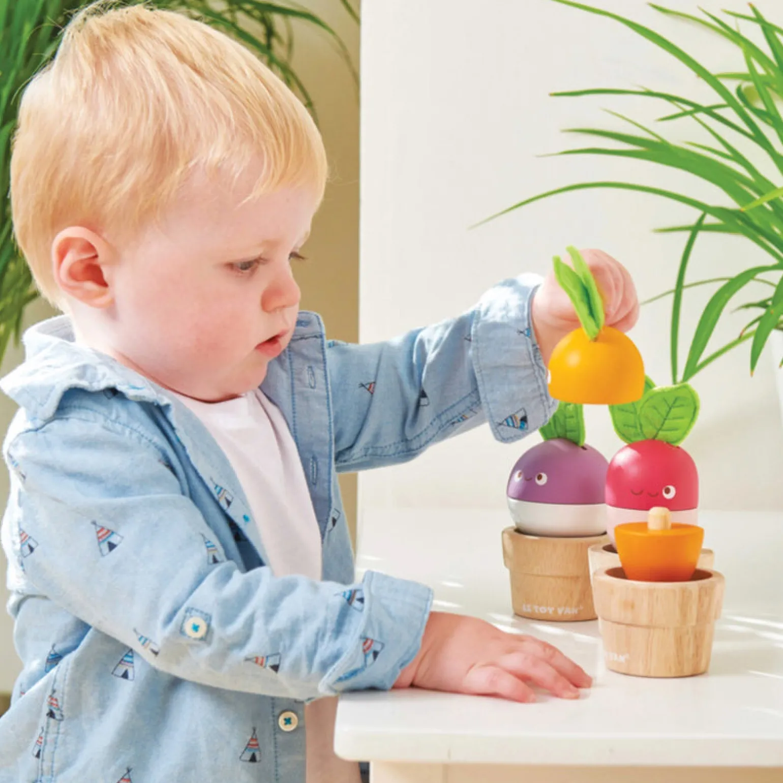 Le Toy Van - Petilou Stacking Veggies