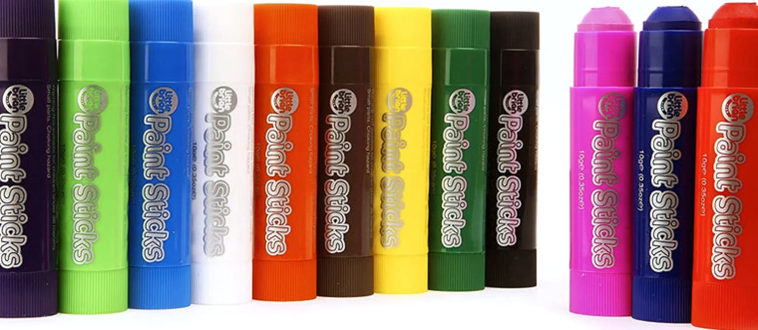 Little Brian Paint Sticks 12 Pack