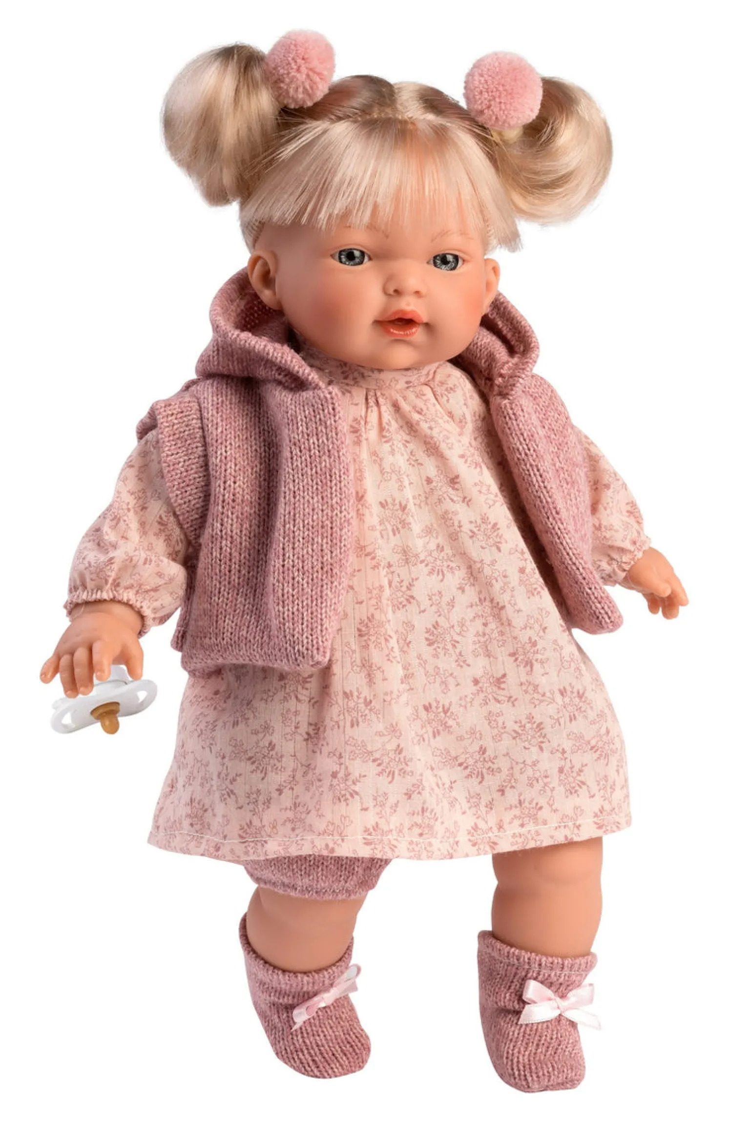 Llorens Doll Aitana 33Cm Baby Doll In Musk Pink