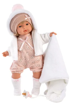 Llorens Dolls 38 Cm Lola Mantita Baby Doll