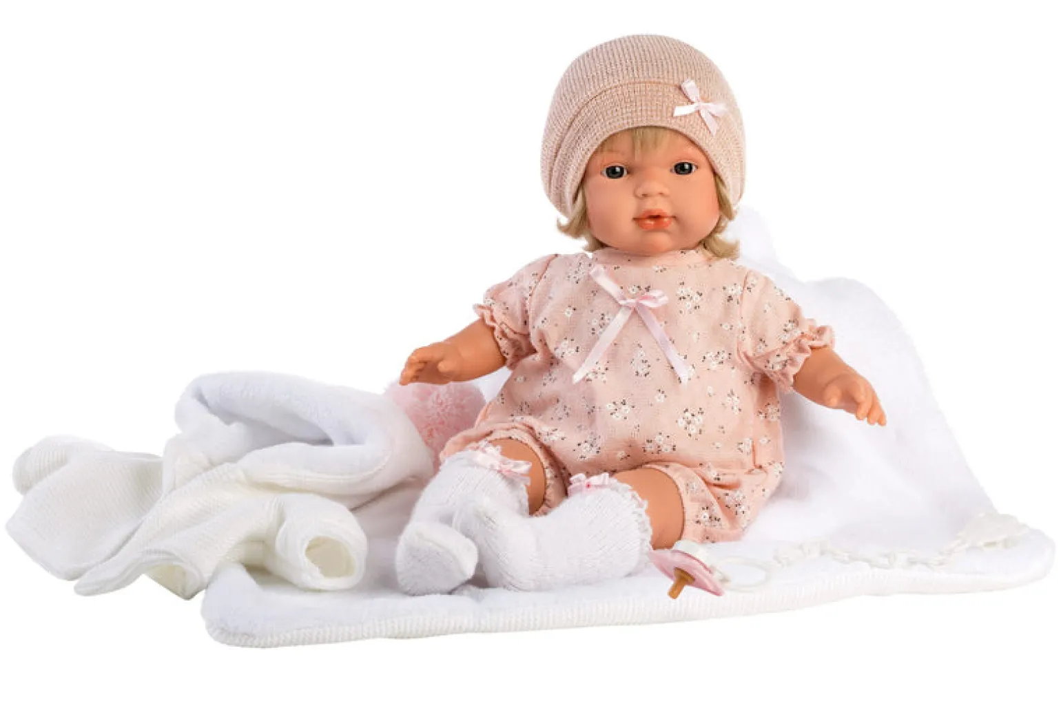 Llorens Dolls 38 Cm Lola Mantita Baby Doll