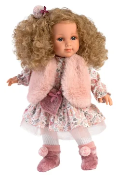 Llorens Dolls Elena Girl Doll 35 Cm, Floral Dress