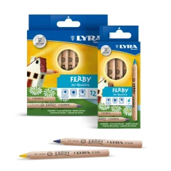 Lyra - Ferby Coloured Pencils 12 Pack, Short