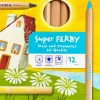 Lyra - Super Ferby Unlacquered 12 Assorted Colour Pencils
