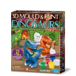 4M - 3D Mould & Paint 3D Dinosaurs