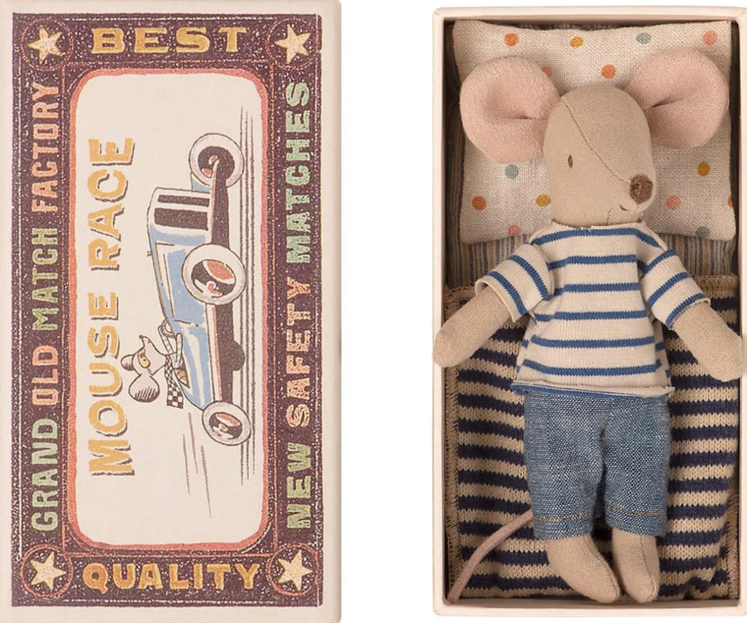 Maileg - Big Brother Mouse In Box