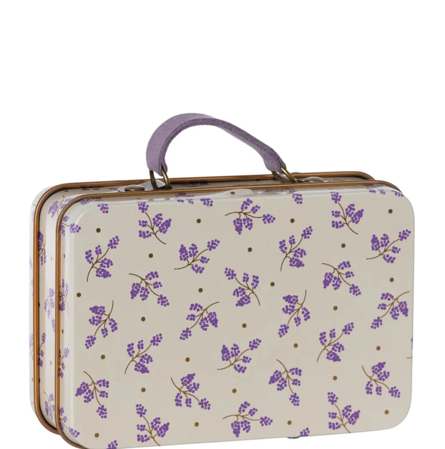Maileg Metal Suitcase Madeleine Lavender