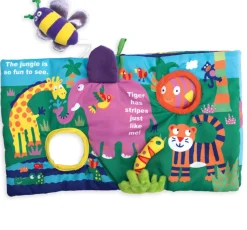 Manhattan Toys - Fabric Book, Buzzing Through