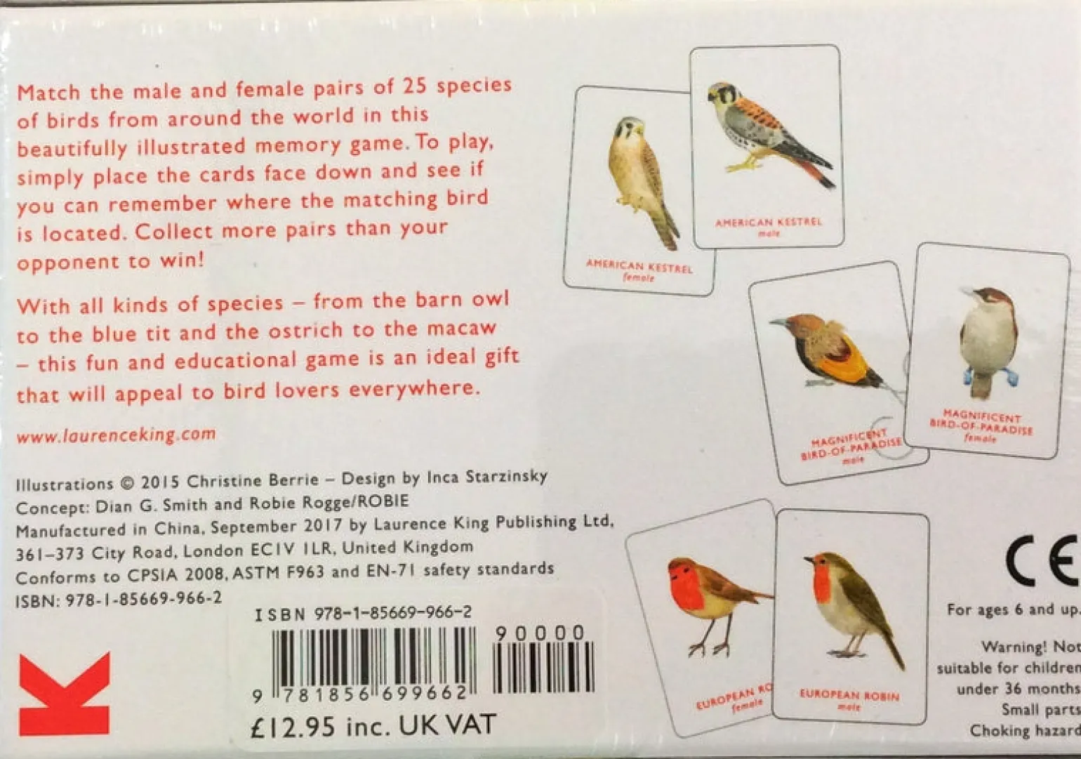 Match A Pair Of Birds - Memory Game