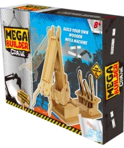 Mega Builder Crane In Wood