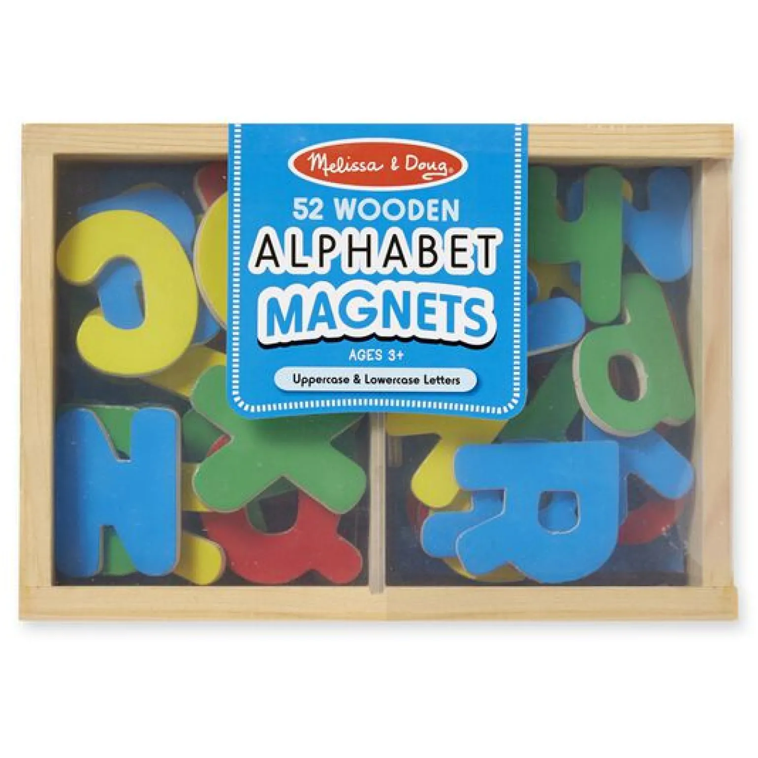 Melissa & Doug - Alphabet Magnets Lower & Uppercase 52 Pieces