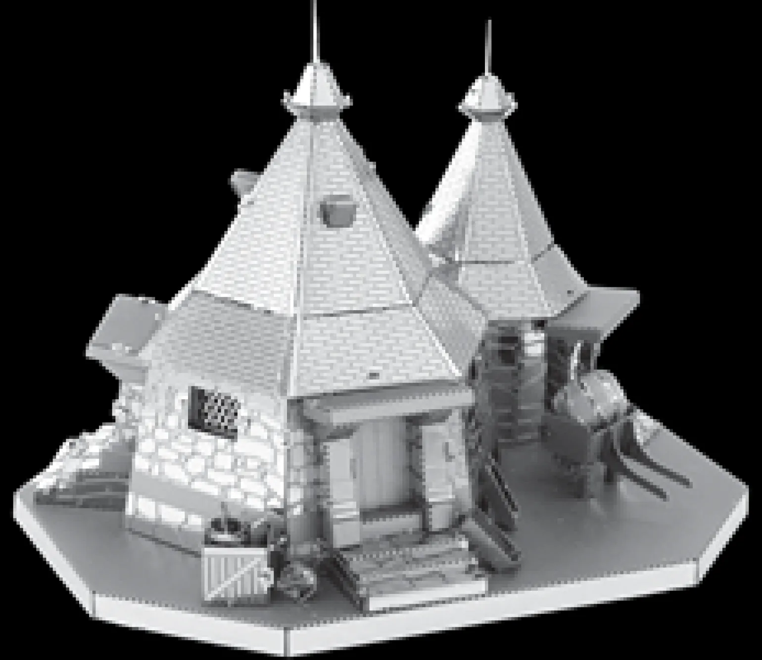 Metal Earth - 3D Laser Cut Model Harry Potter Rubeus Hagrid Hut