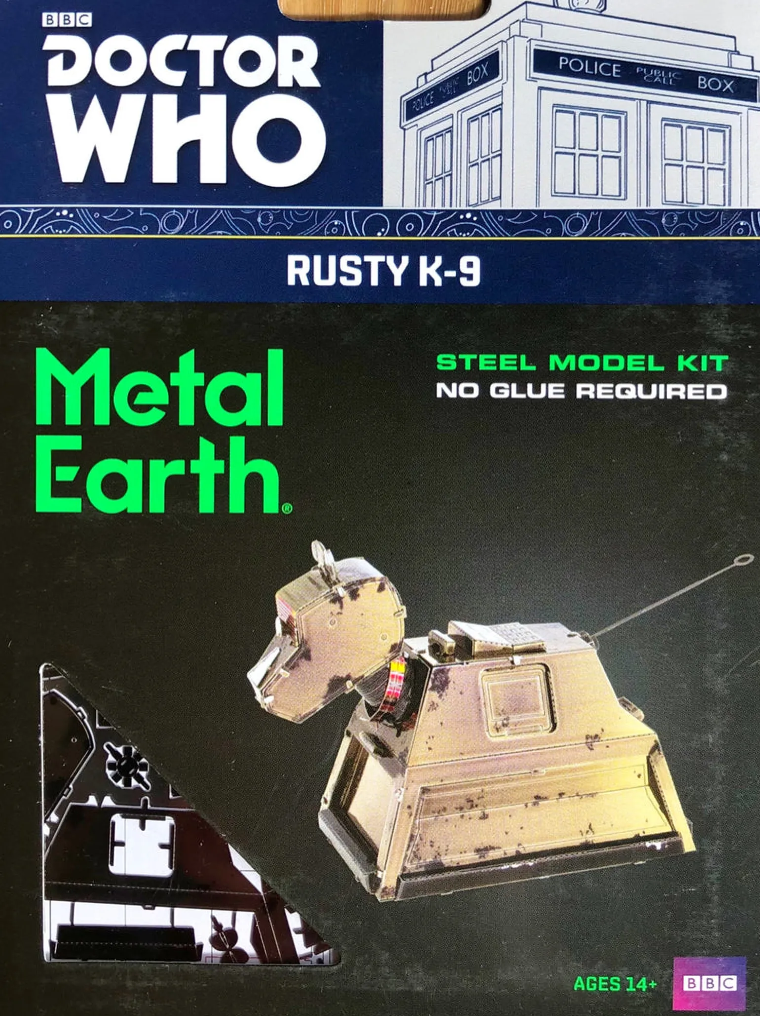 Metal Earth - Doctor Who Rusty K-9 -3D Metal Model Kit