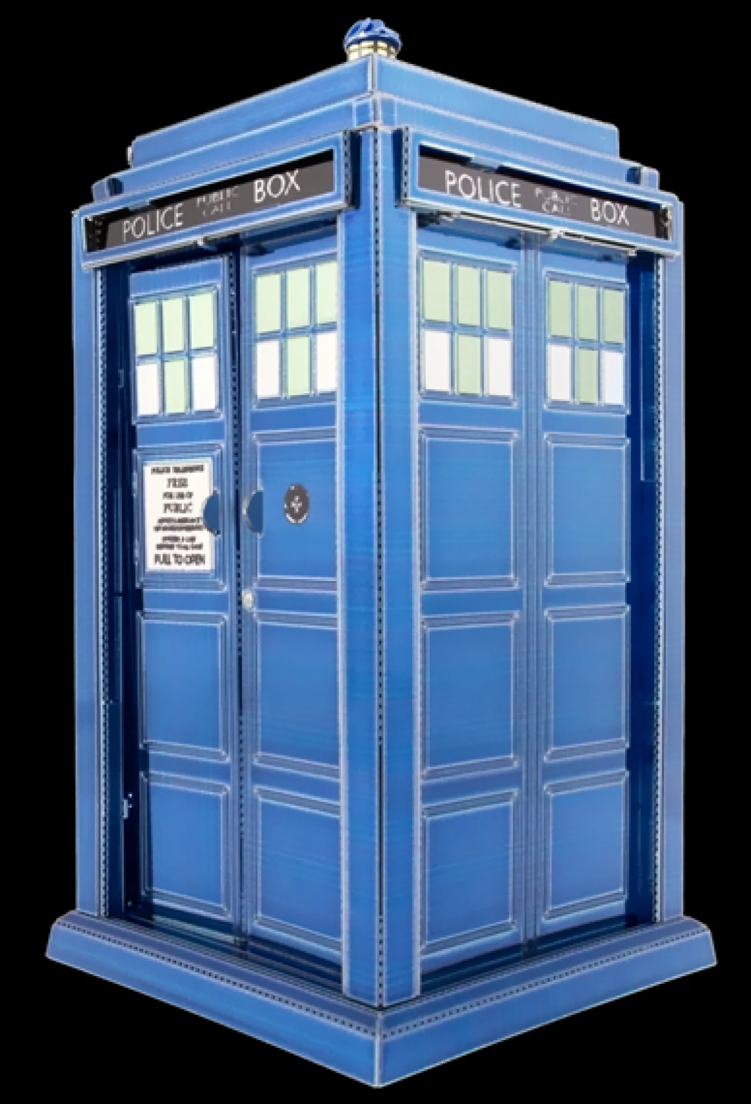 Metal Earth - Doctor Who Tardis -3D Metal Model Kit