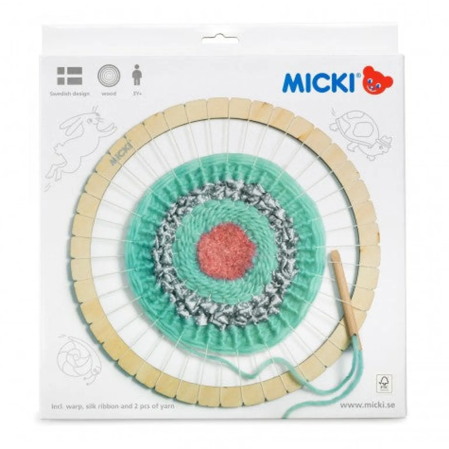 Micki - Wooden Weaving Frame