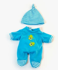 Miniland - Dolls Clothing 21Cm Blue Winter Pyjamas