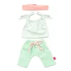 Miniland - Dolls Clothing 38-42Cm Green Spring Outfit