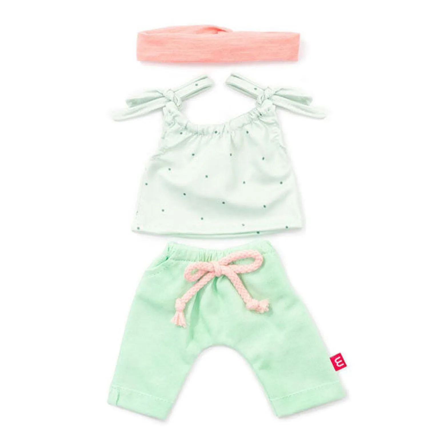 Miniland - Dolls Clothing 38-42Cm Green Spring Outfit