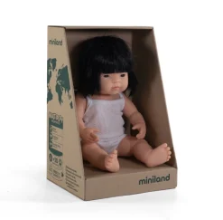 Miniland - Vinyl Doll 38 Cm Asian Girl