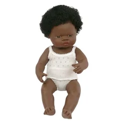 Miniland - Vinyl Doll 38Cm African Girl