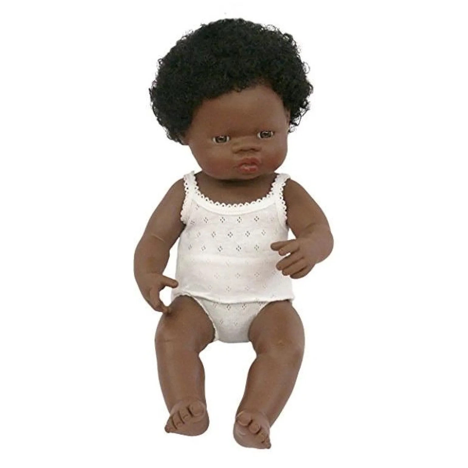 Miniland - Vinyl Doll 38Cm African Girl